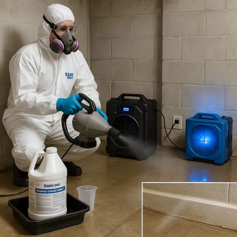 Sanitization and Odor Removal process in Montauk, NY