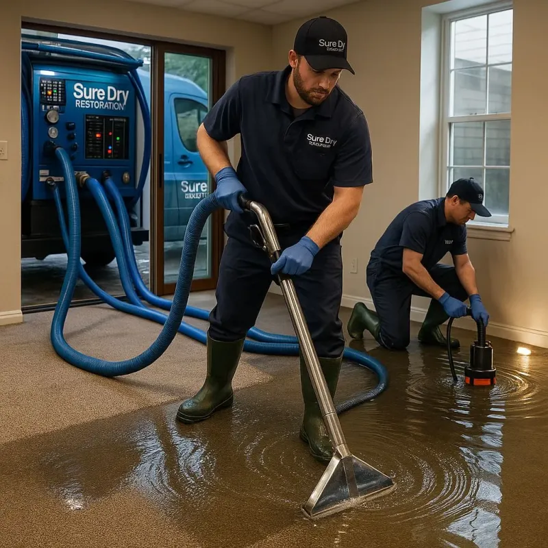 Water Extraction and Removal process in Montauk, NY